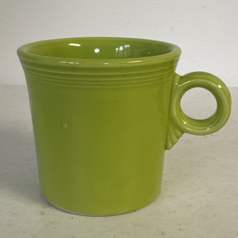 Lot of 4 Fiesta Ware Mixed Colors Coffee Mugs Cups O‎ Ring Handle HLC USA - Picture 2 of 11